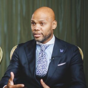 Man speaking in at HBCU Summit